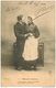 Delcampe - WW FANTAISIE. Série Complète De 5 Cpa Sur " Beau-Père Moderne " 1904 - Hommes