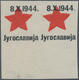 Jugoslawien - Volksrepubliken 1945: Serbien: 1944, Proof Of The Surcharge "8.X.1944. Jugoslavija + R - Serbie