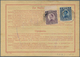 Jugoslawien - Ganzsachen: 1919/24 Two Used Receipts For Telegrams With Imprint "DRZAVA S.H.S./Bosna - Ganzsachen