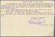 Kroatien: 1941, Business Card Franked With No. 10 In Mixed Franking With Double Piece Peter II Witho - Croatia