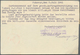 Kroatien: 1941, Business Card Franked With No. 10 In Mixed Franking With Double Piece Peter II Witho - Kroatien