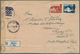 Kroatien: 1942. Registered Letter To Germany, Franked 5.50D Dark Brown-violet (Michel 17) Of 2nd Cro - Kroatien