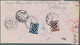 Kroatien: 1941, Express Letter To VIENNA (with Full Contents) Franked At Front With 2 On 4D Ultramar - Kroatien