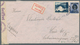 Kroatien: 1941, Express Letter To VIENNA (with Full Contents) Franked At Front With 2 On 4D Ultramar - Kroatien