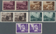 Kroatien: 1941-1942. Pictorials. Group Of Thirteen Out Of Nineteen Values, Perf L11-12, Various Type - Kroatien