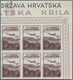 Kroatien: 1942 (25 Mar). Aviation Fund. VARIEETY. 2K + 2K Brown, 2.50K + 2.50K Green, 3K + 3K Lake A - Kroatien