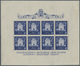 Kroatien: 1943 (23 Mar). Seventh Centenary Of Foundation Of Zagreb. Variety: 3.40K (+6.50K) Deep Blu - Kroatien