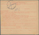 Kroatien: 1944. 2K Red/yellowish Parcel Card Accompanying A Food Parcel Weighing 5.5 Kg., Addressed - Kroatien