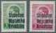 Kroatien - Lokalausgaben: Banja-Luka: 1941, "SLOBODNA BOSANSKA HRVATSKA" Overprint On 1d. Green And - Croatia