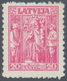 Lettland: 1938, Booklet For 20th Anniversary Of Latvia. Additional 20 S 1934 Issue Of Field 29, Shee - Lettland