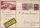 Lettland - Ganzsachen: 1940, 35c Brown-carmine Illustrated Stationery Card (Michel P25-07, Pozaislis - Lettonie