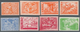 Lettland - Besonderheiten: 1943/1944, "LATVIESU LEGIONS", Group With 7 Different Imperforated Essays - Lettonie