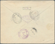 Liechtenstein: 1930, 10,20 U.30 Rp. Fürst U.Fürstin Und 3x 30 Rp. Freimarke Auf R-LP-Brief Von Tries - Briefe U. Dokumente