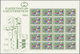 Liechtenstein: 1960, 50 Rp. Europa, 1. Auflage Im Kompletten Originalbogen Zu 20 Werten, Postfrisch, - Briefe U. Dokumente