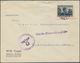 Litauen: 1939 Two Censored Covers With 60 C Blue With And Without Surcharge From Kaunas To Offenburg - Lituanie