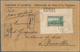 Luxemburg: 1923, Princess' Birth, 10fr. Green Souvenir Sheet Used On Registered Express Cover "Grand - Autres & Non Classés