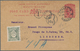 Malta - Ganzsachen: 1926. Malta Postal Stationery Card 1d Red Cancelled By Valletta/Malta Double Rin - Malta