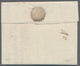 Monaco - Vorphilatelie: 1784 - Manuscript "DE MONACO" (French Post Office Before 1792) On Extremely - ...-1885 Prephilately