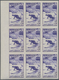 Monaco: 1942, Summer Olympics London Airmail Issue Complete Set Of Four (rowing, Skiing, Tennis And - Gebraucht