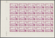 Monaco: 1949, 100th Birthday Of Prince Albert I. Complete Set Of Eight In IMPERFORATE Blocks Of 25 F - Gebraucht