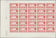 Delcampe - Monaco: 1949, 100th Birthday Of Prince Albert I. Complete Set Of Eight In IMPERFORATE Blocks Of 25 F - Oblitérés