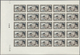 Delcampe - Monaco: 1949, 100th Birthday Of Prince Albert I. Complete Set Of Eight In IMPERFORATE Blocks Of 25 F - Oblitérés