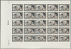 Delcampe - Monaco: 1949, 100th Birthday Of Prince Albert I. Complete Set Of Eight In IMPERFORATE Blocks Of 25 F - Used Stamps