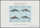 Delcampe - Monaco: 1992/1994, Whales And Dolphins Set Of Three Different IMPERFORATE Miniature Sheets, Mint Nev - Oblitérés
