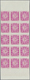 Delcampe - Monaco - Portomarken: 1946/1950, Postage Dues ‚ornaments‘ Complete Set Of 11 In IMPERFORATE Blocks O - Taxe