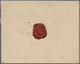 Montenegro: 1879 (ca), Registered Envelope To Austria Franked 1879 Second Printing 2n Yellow (Michel - Montenegro