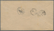 Montenegro: 1882. Envelope To Switzerland, Franked With Scarce INTERMEDIATE PRINTING 10 N Pale Blue, - Montenegro