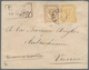 Montenegro: 1887-90, Registered Letter To Vienna Franked 2n Yellow, Perf 11½ Of 1887 Issue And 15n Y - Montenegro