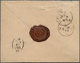 Montenegro: 1891, Envelope To Italy (Diena Correspondence, Opening Faults) Franked 10n Blue, Second - Montenegro