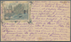 Montenegro - Ganzsachen: 1899. PROOF PRINTING. 2 N Green/chapois Prince Nicholas Stationery Card (14 - Montenegro