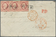 Niederlande: 1864. Envelope (flap Partly Missing) Addressed To France Bearing Yvert 2, 10c Cannine ( - Sonstige & Ohne Zuordnung