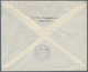 Niederlande: 1941. Envelope Addressed To Osaka, Japan, Bearing Yvert 373, 12½ C. Ultramarine Tied By - Sonstige & Ohne Zuordnung