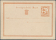 Niederlande - Ganzsachen: 1870, Five Proofs For A 2 1/2 Stationery Card. Seldomly Seen. - Entiers Postaux