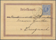 Niederlande - Ganzsachen: 1877, Two Stationery Card Forerunners (cards Toned) With Violet Border In - Ganzsachen