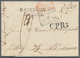 Norwegen - Vorphilatelie: 1836/1838, Two Lettersheets To Bordeaux/France: Christiana 1 Febr 1836 Via - ...-1855 Préphilatélie