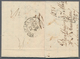 Norwegen - Vorphilatelie: 1836/1838, Two Lettersheets To Bordeaux/France: Christiana 1 Febr 1836 Via - ...-1855 Vorphilatelie
