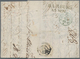 Norwegen: 1846 Letter With Red K 1 From Christiania Via Strömstad, The Mill Route (Route De Moulins) - Briefe U. Dokumente