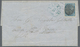 Norwegen: 1855 Inland Letter With Mi. 1 With Lattice Postmark From Laurvig To Skien, Nice Wide-margi - Covers & Documents