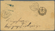 Norwegen: 1867, 3 Sk. Violett, 4 Sk. Blau Und 8 Sk. Karminrosa Zusammen Auf Kabinett-Couvert Von "CH - Lettres & Documents