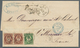 Norwegen: 1874. Envelope (horizontal Fold) Addressed To France Bearing Yvert 16, 1s Green And Yvert - Lettres & Documents