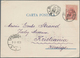 Norwegen: 1903, INCOMING MAIL: Romania, 10 B Rose, Single Franking On Commercial Postcard From BUCUR - Briefe U. Dokumente