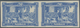 Norwegen: 1914, 100th Anniversary Of Independence, 20ö. Ultramarine, Horiz. Pair Of Imperf. Proof In - Covers & Documents