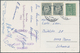 Norwegen: 1928/65 Sechs Karten Mit Motiven Spitzbergen, Dabei Schweizer Expeditionskarte Mit Untersc - Lettres & Documents