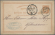 Norwegen - Ganzsachen: 1882/1891, Four Postal Stationery Postcards 5 Öre Gray And 6 Öre Brown To Den - Entiers Postaux