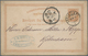 Norwegen - Ganzsachen: 1882/1891, Four Postal Stationery Postcards 5 Öre Gray And 6 Öre Brown To Den - Ganzsachen