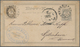 Delcampe - Norwegen - Ganzsachen: 1882/1891, Four Postal Stationery Postcards 5 Öre Gray And 6 Öre Brown To Den - Entiers Postaux